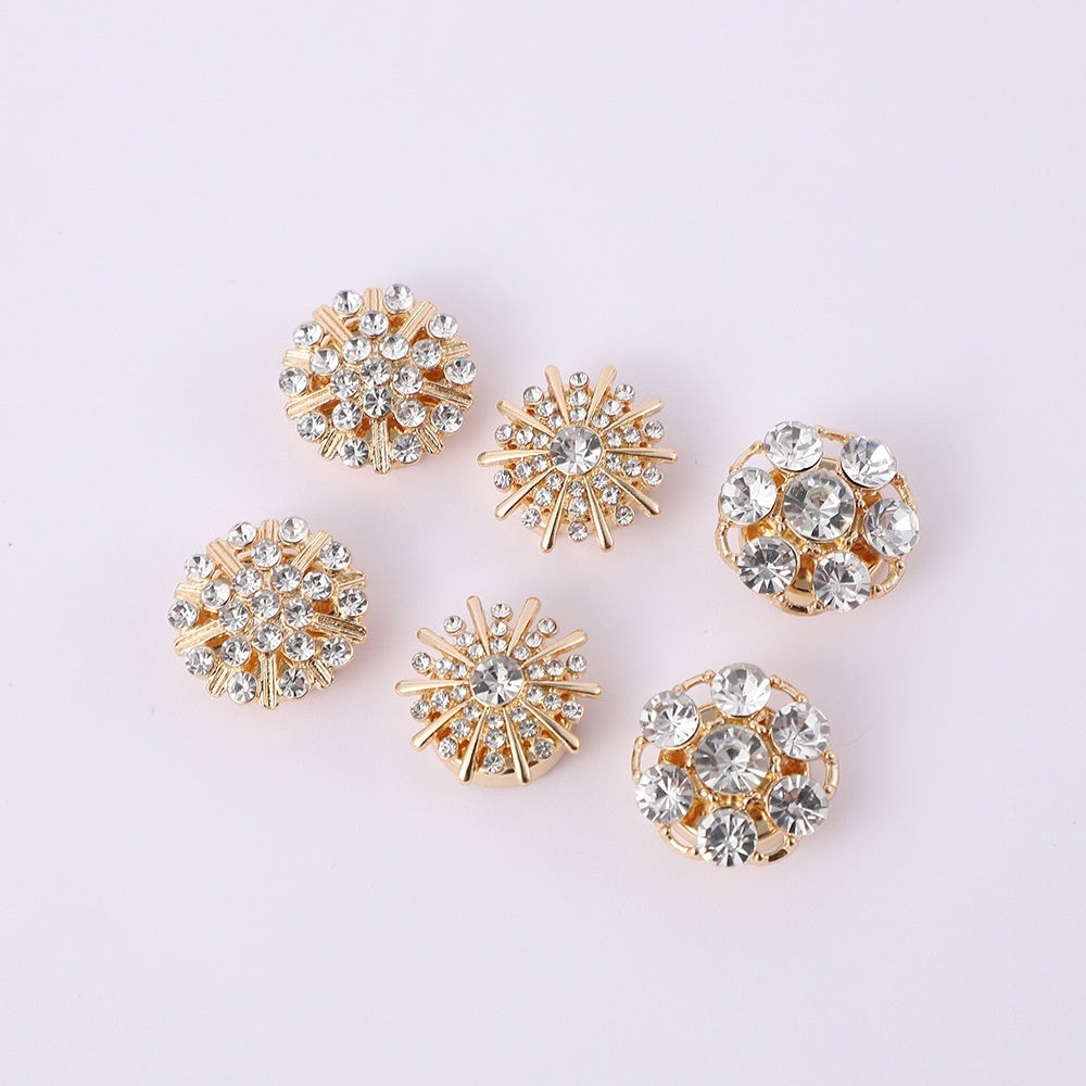 Simple Multi-style Inlaid Rhinestone Cufflinks Nocturna-Pro