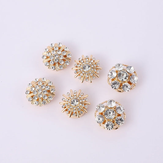 Simple Multi-style Inlaid Rhinestone Cufflinks Nocturna-Pro