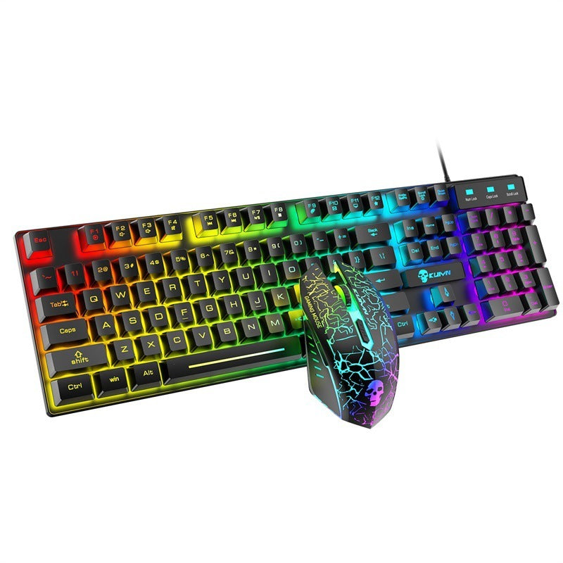 Kuiying T6RGB Luminous Keyboard And Mouse Set Nocturna-Pro