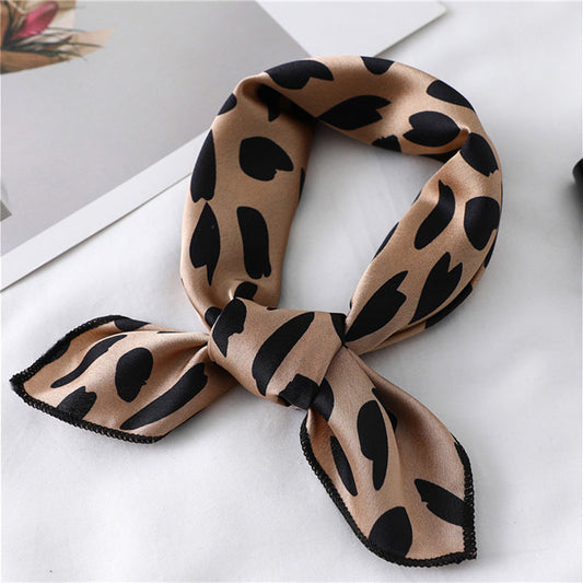 Small Scarf Professional Stewardess Silk Hair Band Nocturna-Pro
