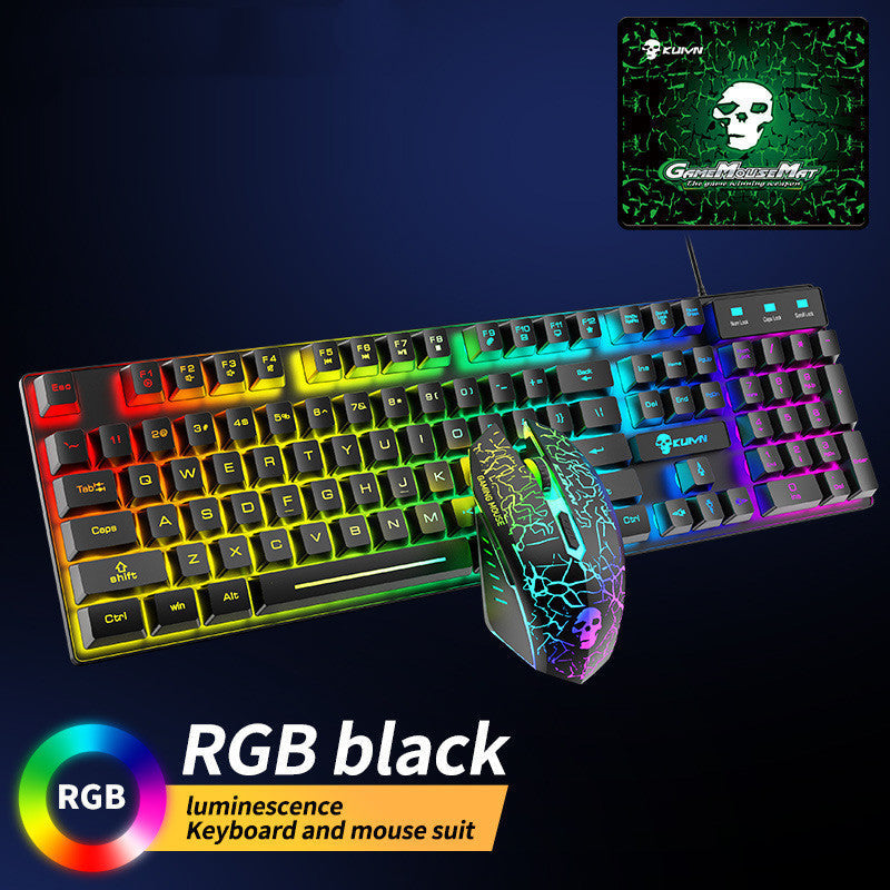 Kuiying T6RGB Luminous Keyboard And Mouse Set Nocturna-Pro