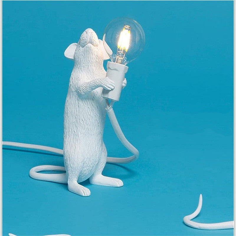 Nordic Creative Resin Mini Animal Mouse Light Nocturna-Pro