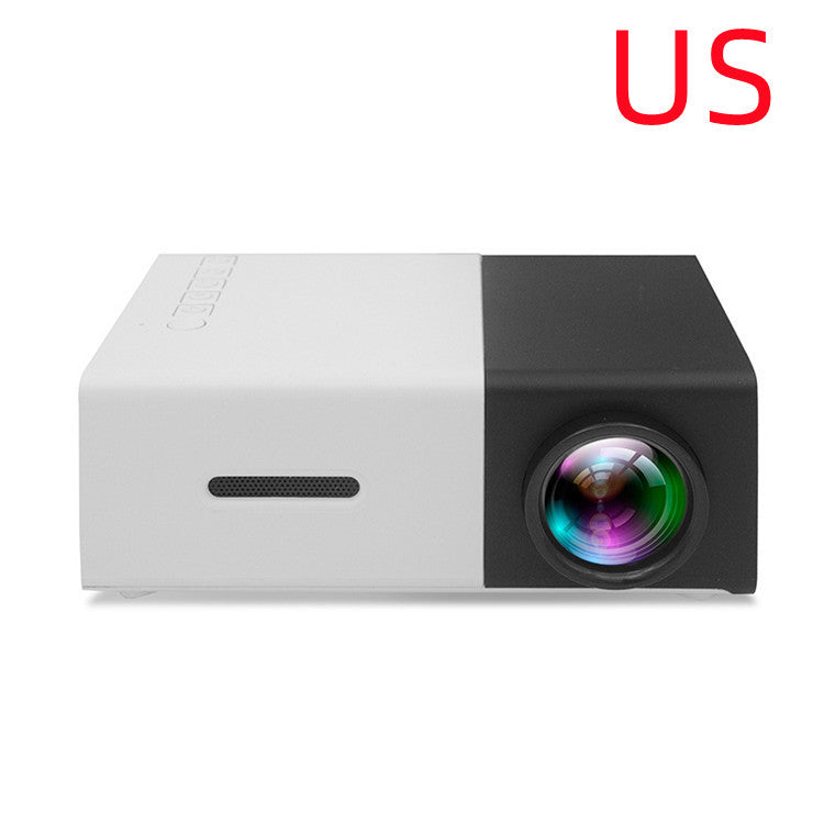 Portable Projector 3D Hd Led Home Theater Cinema HDMI-compatible Usb Audio Projector Yg300 Mini Projector Nocturna-Pro