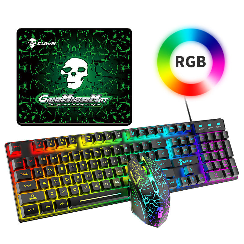 Kuiying T6RGB Luminous Keyboard And Mouse Set Nocturna-Pro