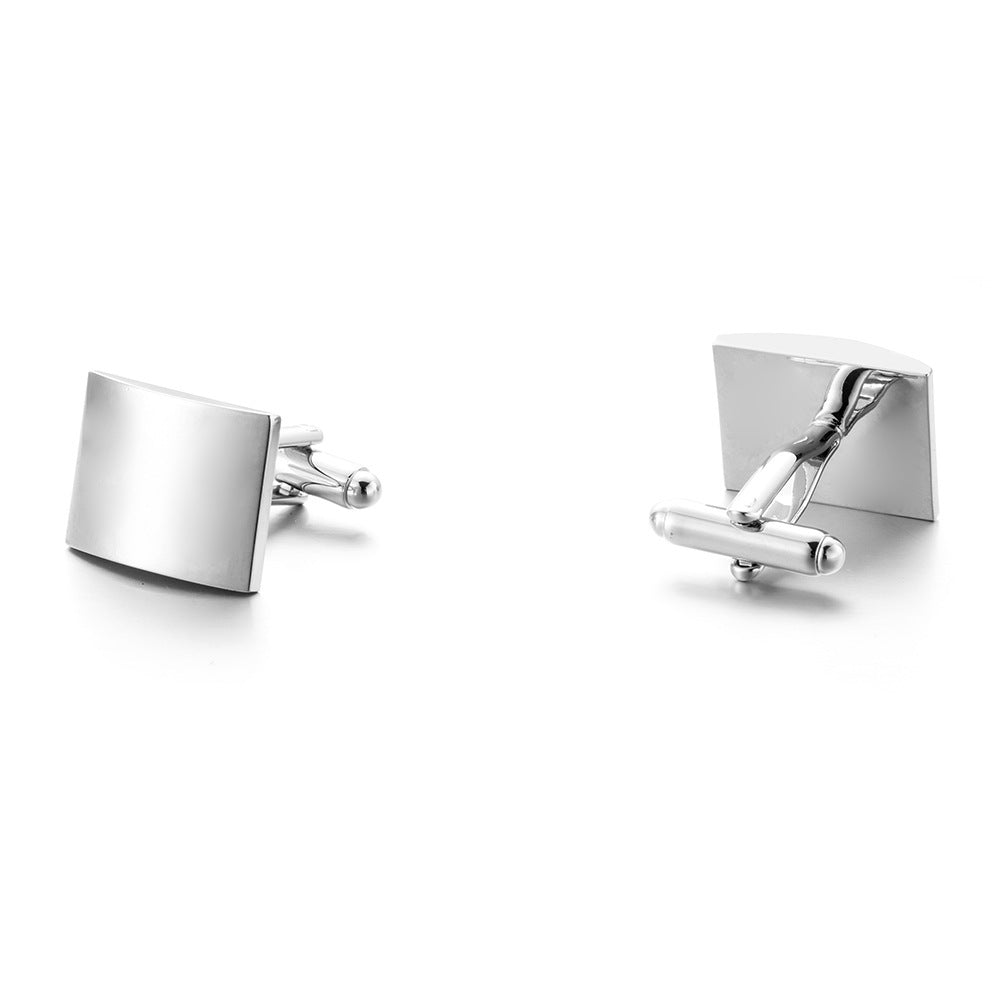 High Quality Plain Glossy Cufflinks French Western-style Clothes Nocturna-Pro