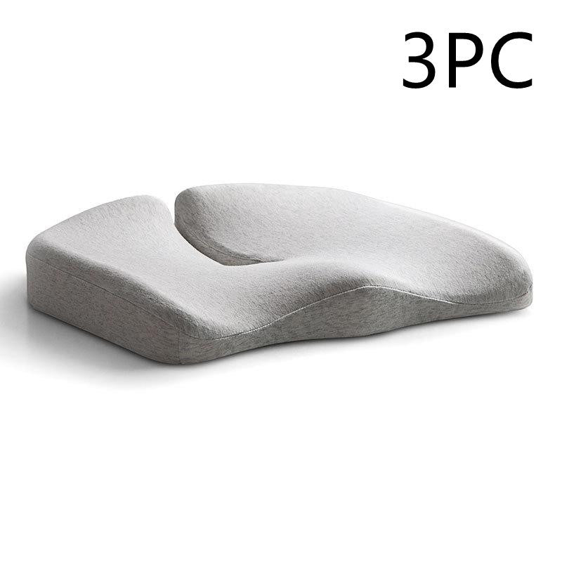 Pressure Relief Seat Cushion And Back Relief Lumbar Pillow Breathable Ass Cushion Non-Slip Wear-Resistant Office Chair Pads Nocturna-Pro
