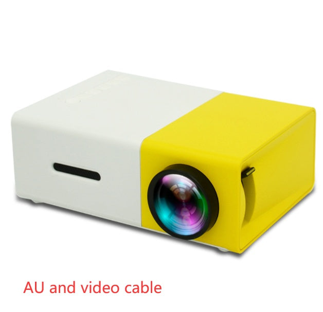 Portable Projector 3D Hd Led Home Theater Cinema HDMI-compatible Usb Audio Projector Yg300 Mini Projector Nocturna-Pro