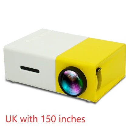Portable Projector 3D Hd Led Home Theater Cinema HDMI-compatible Usb Audio Projector Yg300 Mini Projector Nocturna-Pro