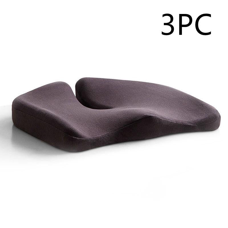 Pressure Relief Seat Cushion And Back Relief Lumbar Pillow Breathable Ass Cushion Non-Slip Wear-Resistant Office Chair Pads Nocturna-Pro