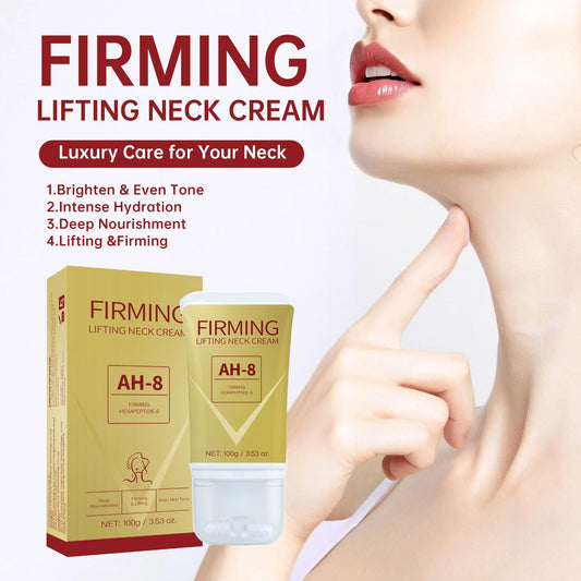 Neck Firming Roller Cream Lifts Dilutes Neck Lines Deeply Nourishes Easily Absorbed Massages And Soothes Neck Skin Care Nocturna-Pro