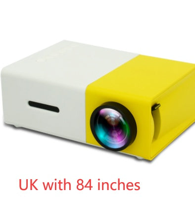 Portable Projector 3D Hd Led Home Theater Cinema HDMI-compatible Usb Audio Projector Yg300 Mini Projector Nocturna-Pro