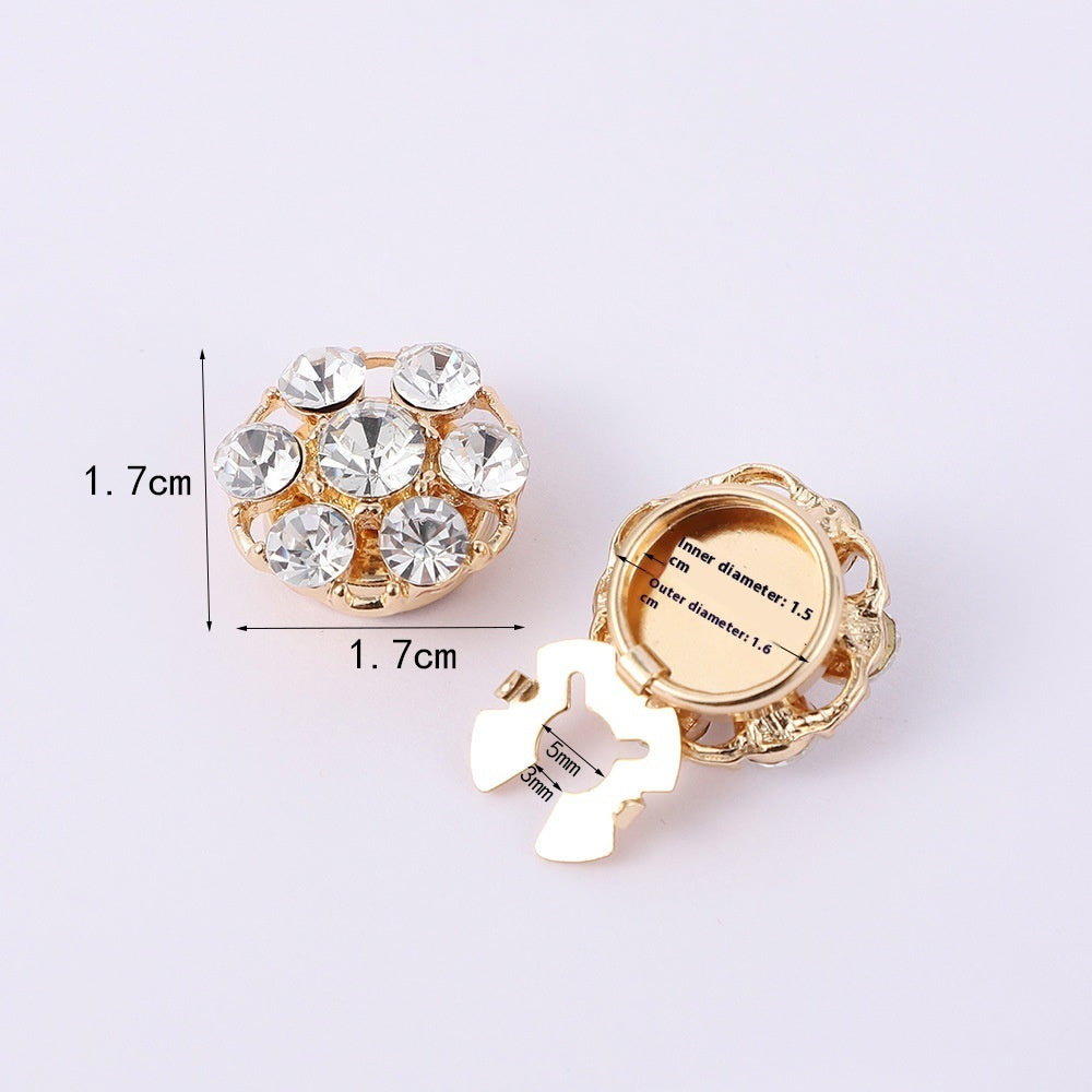 Simple Multi-style Inlaid Rhinestone Cufflinks Nocturna-Pro