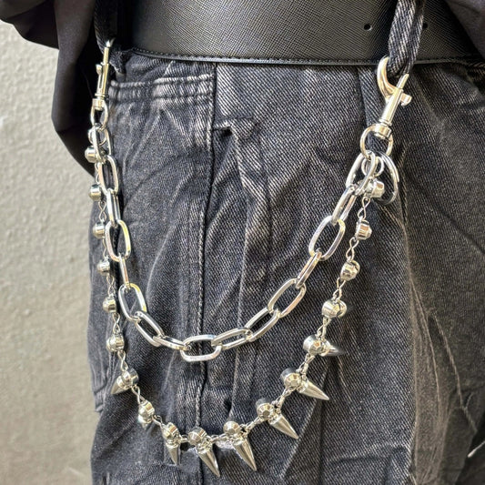 Metal Stretch Pants Chain Ornaments Dual-use Necklace Waist Chain Nocturna-Pro