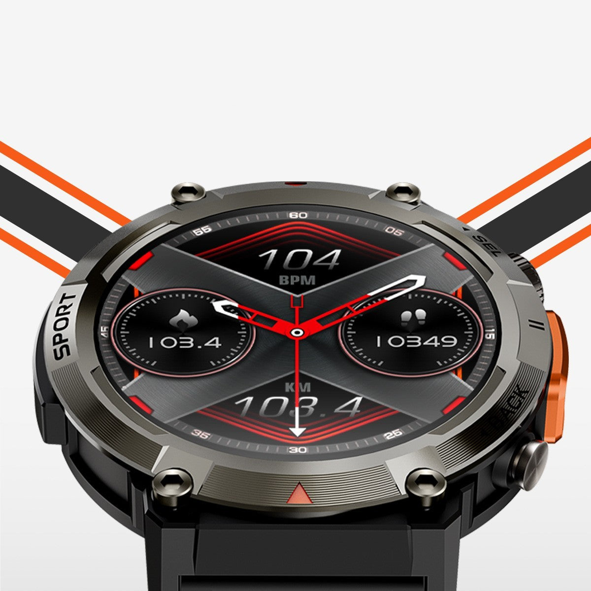 Outdoor Smartwatch Sports And Health Nocturna-Pro