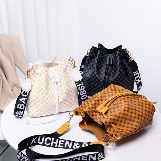 Printed Bucket Bag Female Fashion Ladies Large-capacity Crossbody Bag Nocturna-Pro