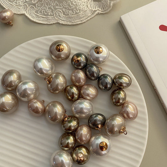 Pearl Gold Bottom Decorative Button Nocturna-Pro