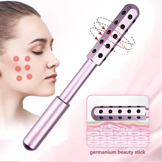 30 Germanium Beauty Stick Massage Beauty Stick Facial Roller Face Lift Bar Anti Wrinkle Facial Massager Skin Care Tool Derma Rolling Face Massage Roller Wand Nocturna-Pro