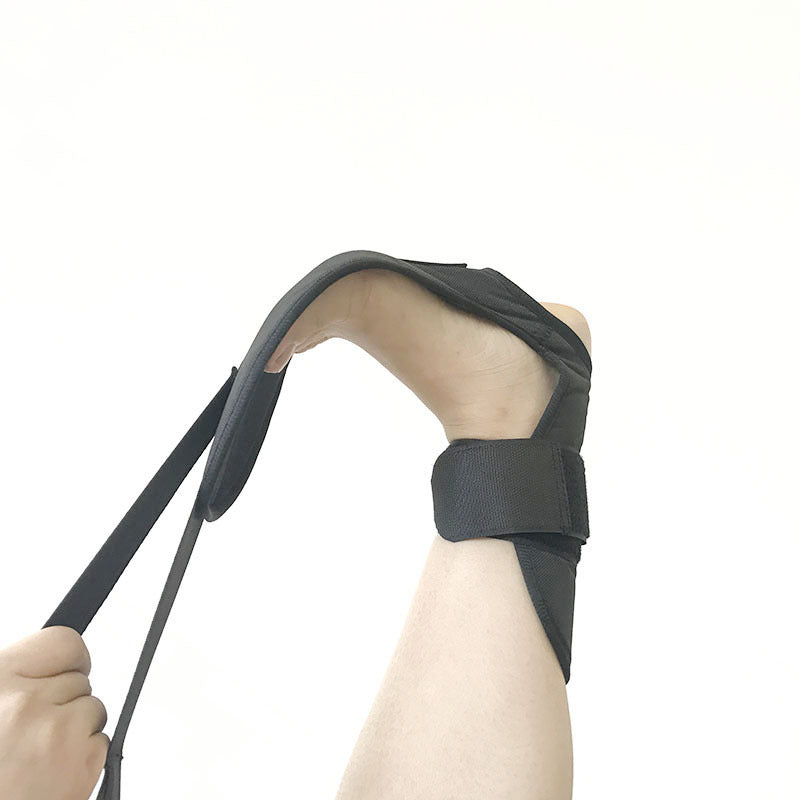 Yoga Ligament Stretching Belt Foot Drop Stroke Hemiplegia Rehabilitation Strap Leg Training Foot Ankle Joint Correction Braces Nocturna-Pro
