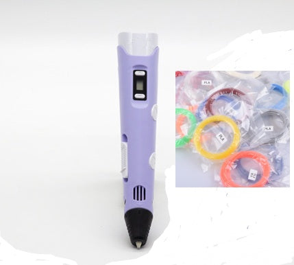 3D print pen 3D pen two generation graffiti 3D stereoscopic paintbrush children puzzle painting toys Nocturna-Pro