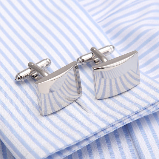 High Quality Plain Glossy Cufflinks French Western-style Clothes Nocturna-Pro