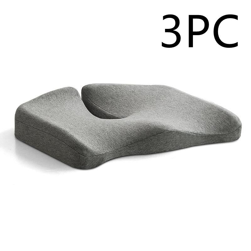 Pressure Relief Seat Cushion And Back Relief Lumbar Pillow Breathable Ass Cushion Non-Slip Wear-Resistant Office Chair Pads Nocturna-Pro