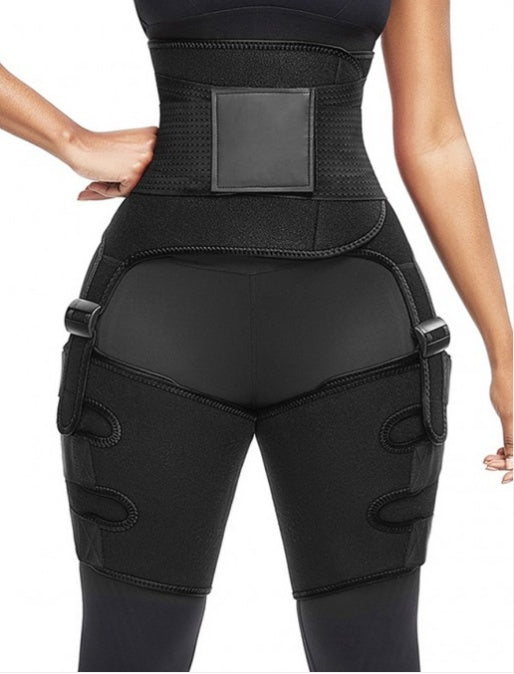 Sports Waist Belt Adjustable One-piece Girdle Leg Straps Nocturna-Pro
