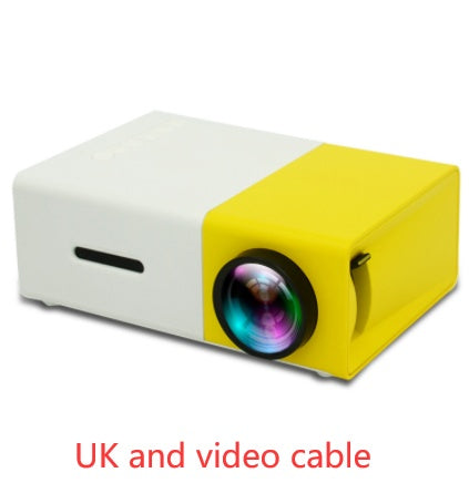 Portable Projector 3D Hd Led Home Theater Cinema HDMI-compatible Usb Audio Projector Yg300 Mini Projector Nocturna-Pro