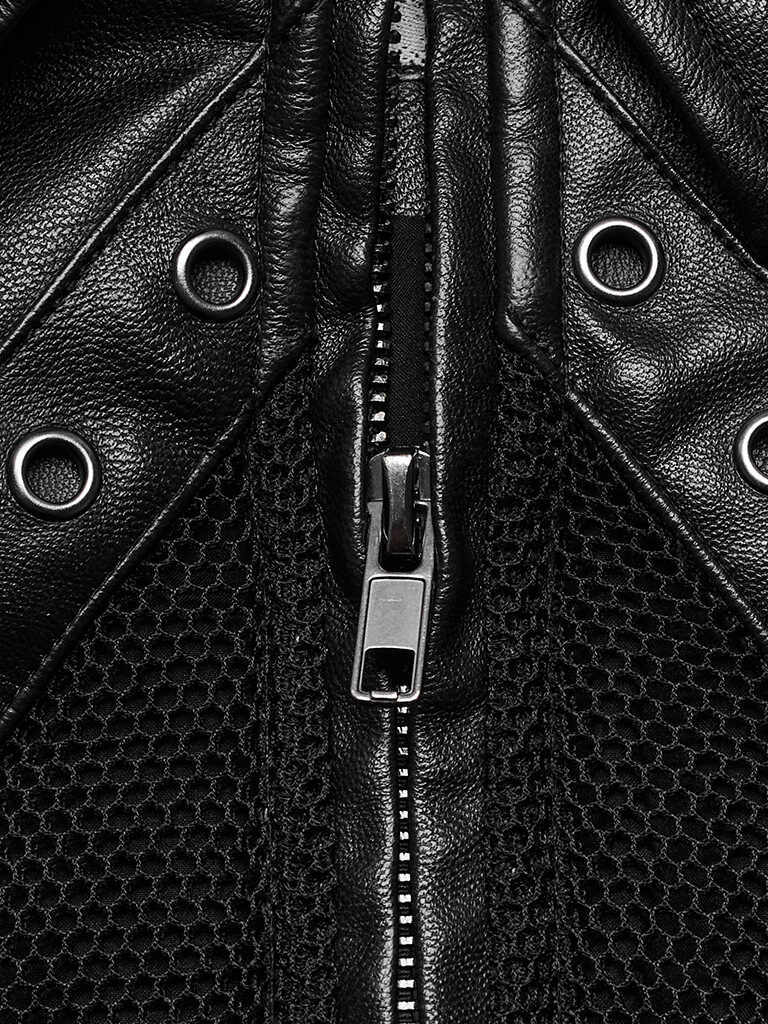 Women's Dark Sweet Cool Short Leather Coat Nocturna-Pro