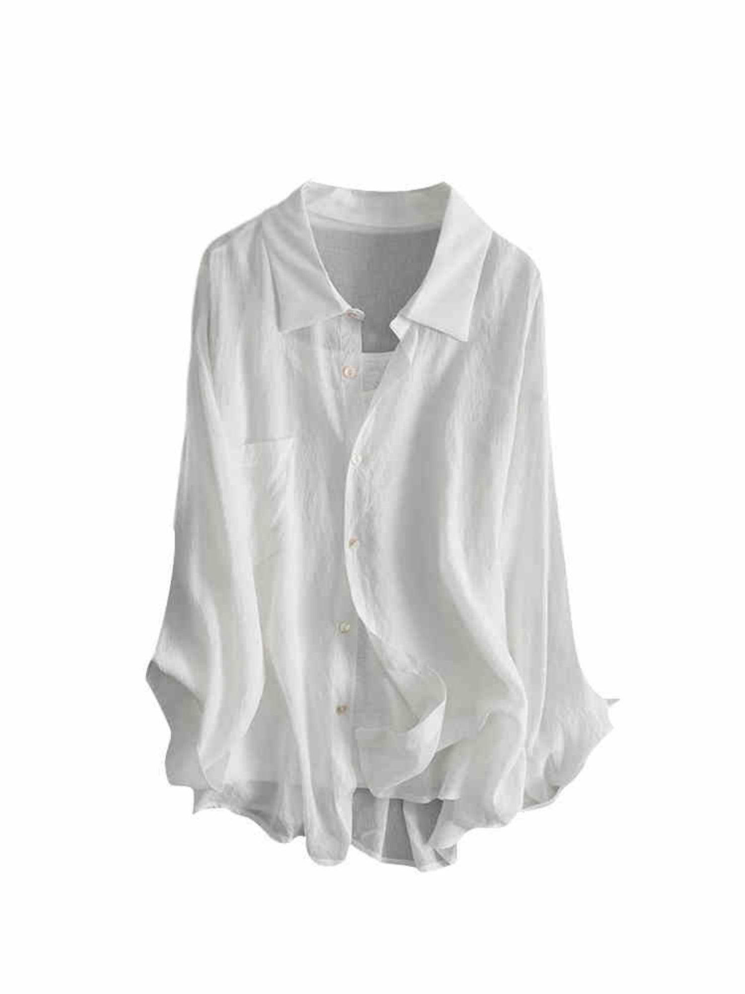 Skinny French Thin Sunscreen Shirt Nocturna-Pro