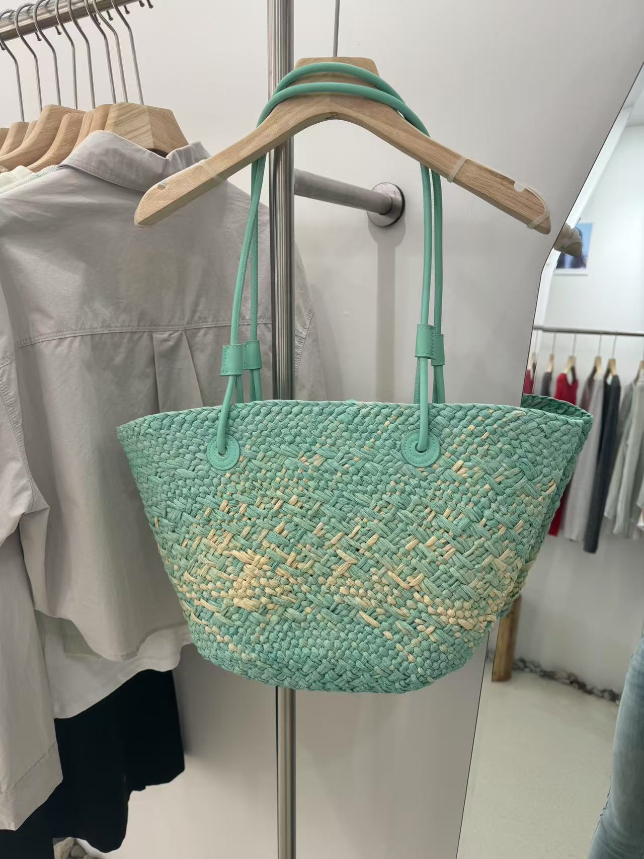 Retro Large Capacity Women's Shoulder Portable Straw-weaved Bag Nocturna-Pro