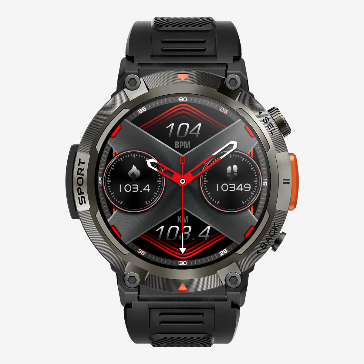 Outdoor Smartwatch Sports And Health Nocturna-Pro