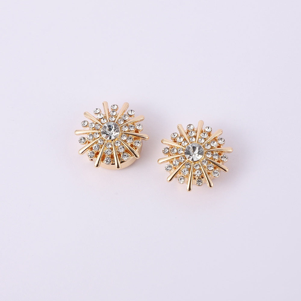 Simple Multi-style Inlaid Rhinestone Cufflinks Nocturna-Pro