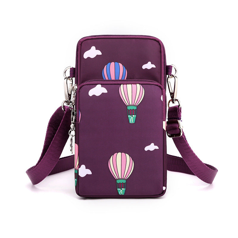 Mobile Phone Bag Female Cross-body Oxford Cloth Crossbody Pouch Nocturna-Pro