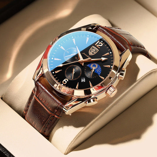 Waterproof Luminous Men's Watch Nocturna-Pro
