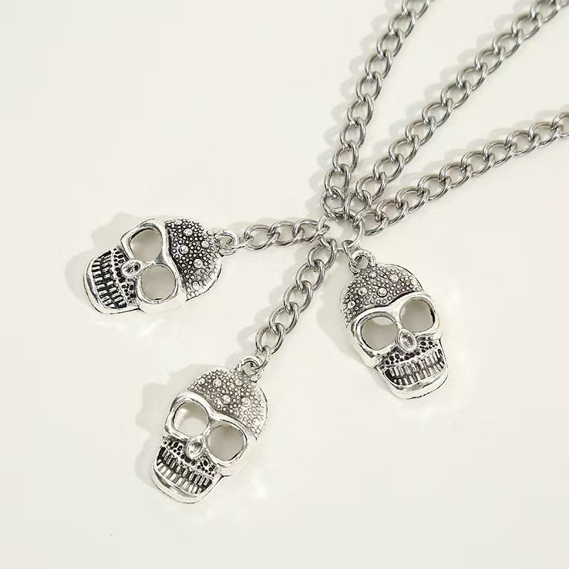 Personalized Martin Boots Exaggerated Halloween Ghost Head Shoes Pendant Nocturna-Pro