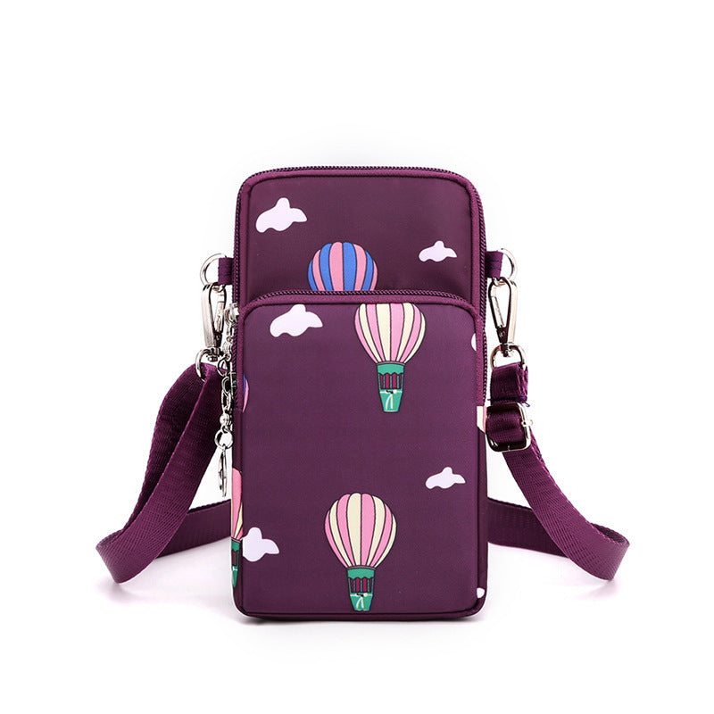 Mobile Phone Bag Female Cross-body Oxford Cloth Crossbody Pouch Nocturna-Pro