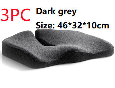 Pressure Relief Seat Cushion And Back Relief Lumbar Pillow Breathable Ass Cushion Non-Slip Wear-Resistant Office Chair Pads Nocturna-Pro