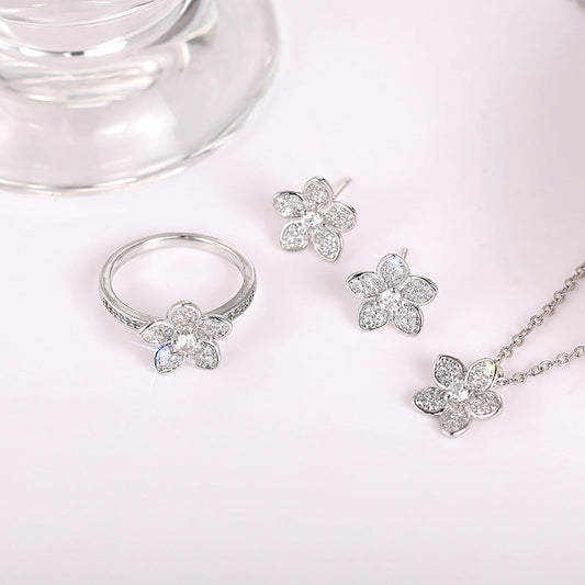Flower Flower Set Of Ornaments Jewelry Nocturna-Pro
