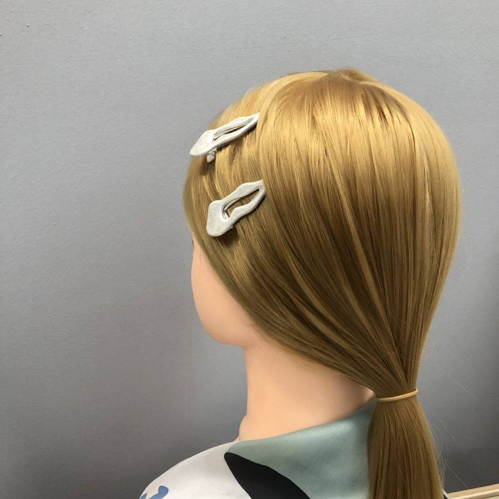 Irregular Back Head Side Clip Women's Hairpin Electroplated Metal Nocturna-Pro