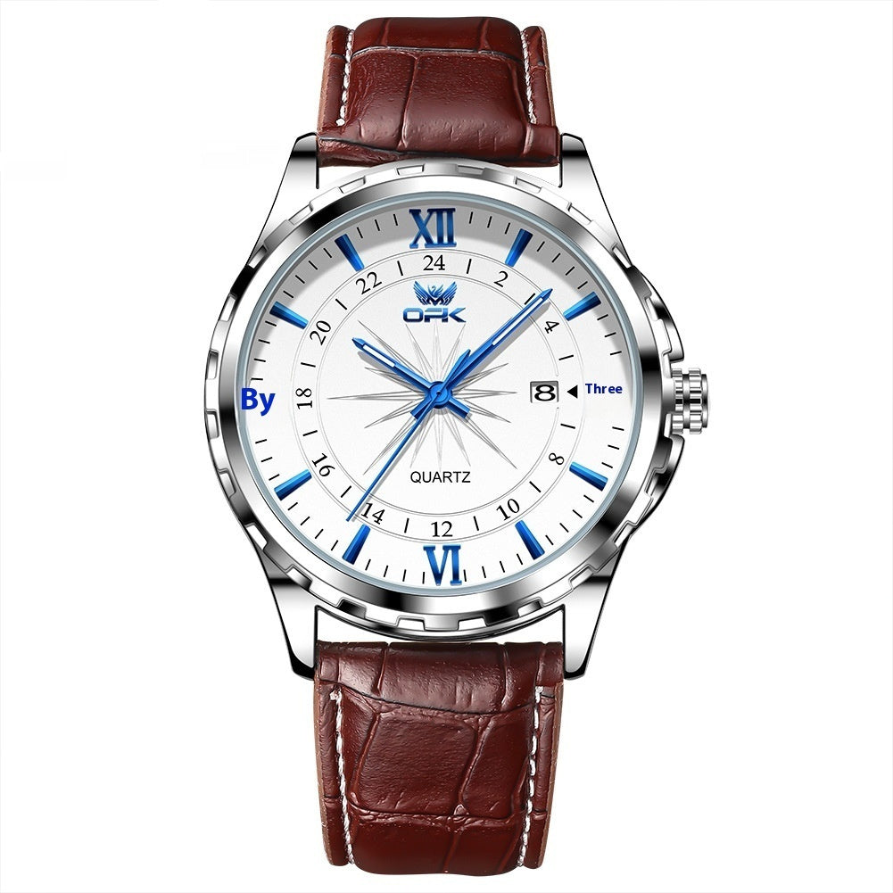 Waterproof Luminous Men's Watch Personality Quartz Nocturna-Pro