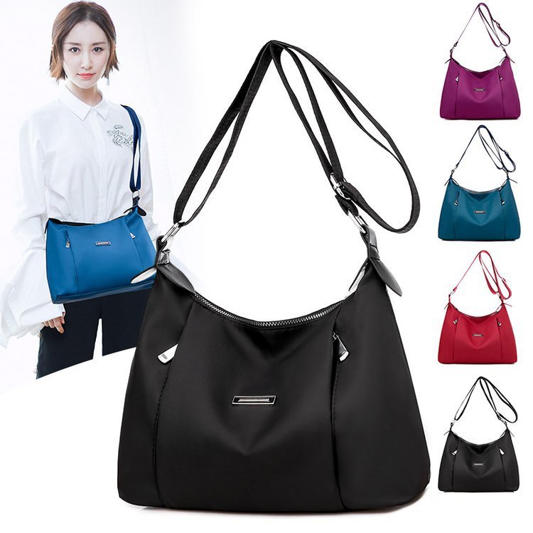 Fashion Oxford Cloth Shoulder Bag Simple Women's Crossbody Bag Nocturna-Pro