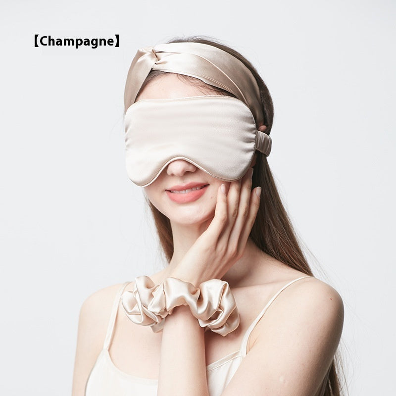 22 M Thick Glossy Silk Eye Mask Eye Protection Shading Nocturna-Pro