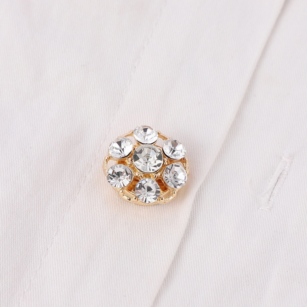 Simple Multi-style Inlaid Rhinestone Cufflinks Nocturna-Pro