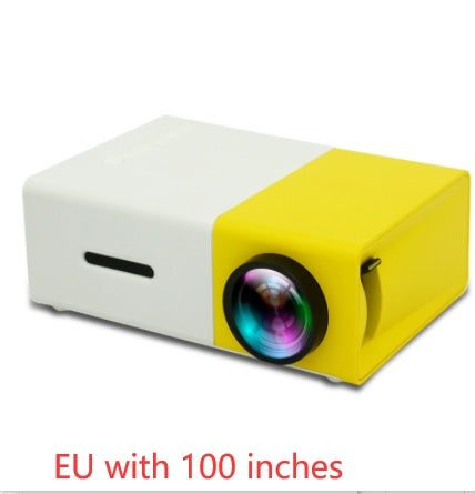 Portable Projector 3D Hd Led Home Theater Cinema HDMI-compatible Usb Audio Projector Yg300 Mini Projector Nocturna-Pro
