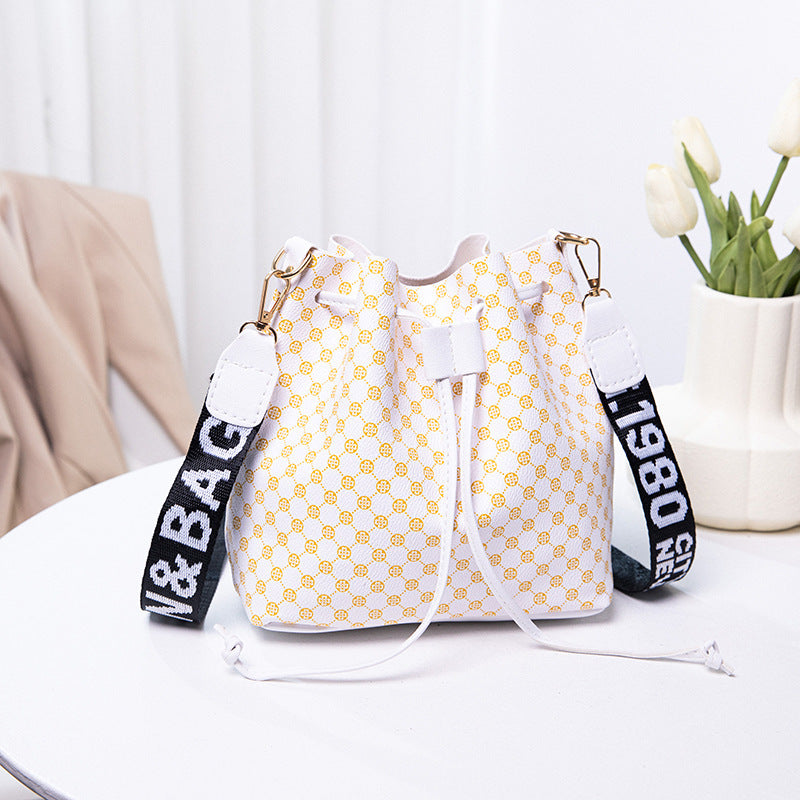 Printed Bucket Bag Female Fashion Ladies Large-capacity Crossbody Bag Nocturna-Pro