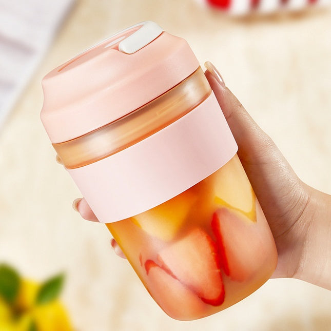 Portable Blender Juicer Cup Rechargeable With 4 Blades For Shakes And Smoothies Maker 400ml Fresh Fruit Mixer Juicer Cup Nocturna-Pro