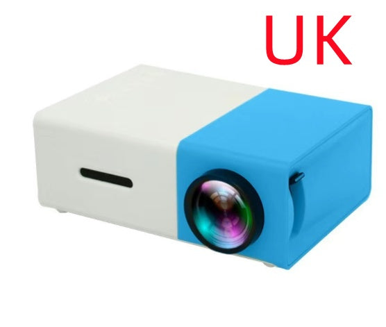 Portable Projector 3D Hd Led Home Theater Cinema HDMI-compatible Usb Audio Projector Yg300 Mini Projector Nocturna-Pro