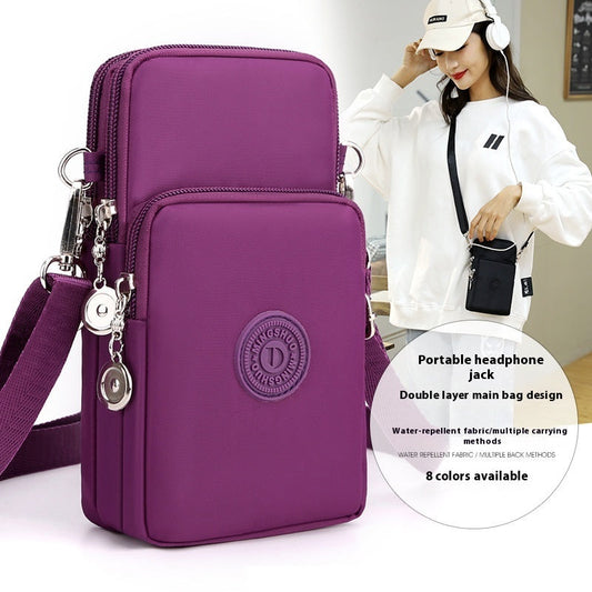 Mobile Phone Bag Female Cross-body Oxford Cloth Crossbody Pouch Nocturna-Pro