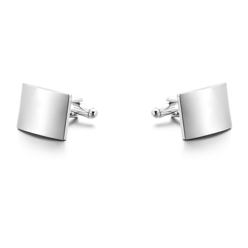 High Quality Plain Glossy Cufflinks French Western-style Clothes Nocturna-Pro