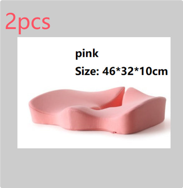 Pressure Relief Seat Cushion And Back Relief Lumbar Pillow Breathable Ass Cushion Non-Slip Wear-Resistant Office Chair Pads Nocturna-Pro